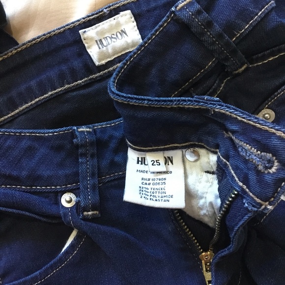 EUC Hudson Jeans cropped denim, size 25 - Picture 5 of 7